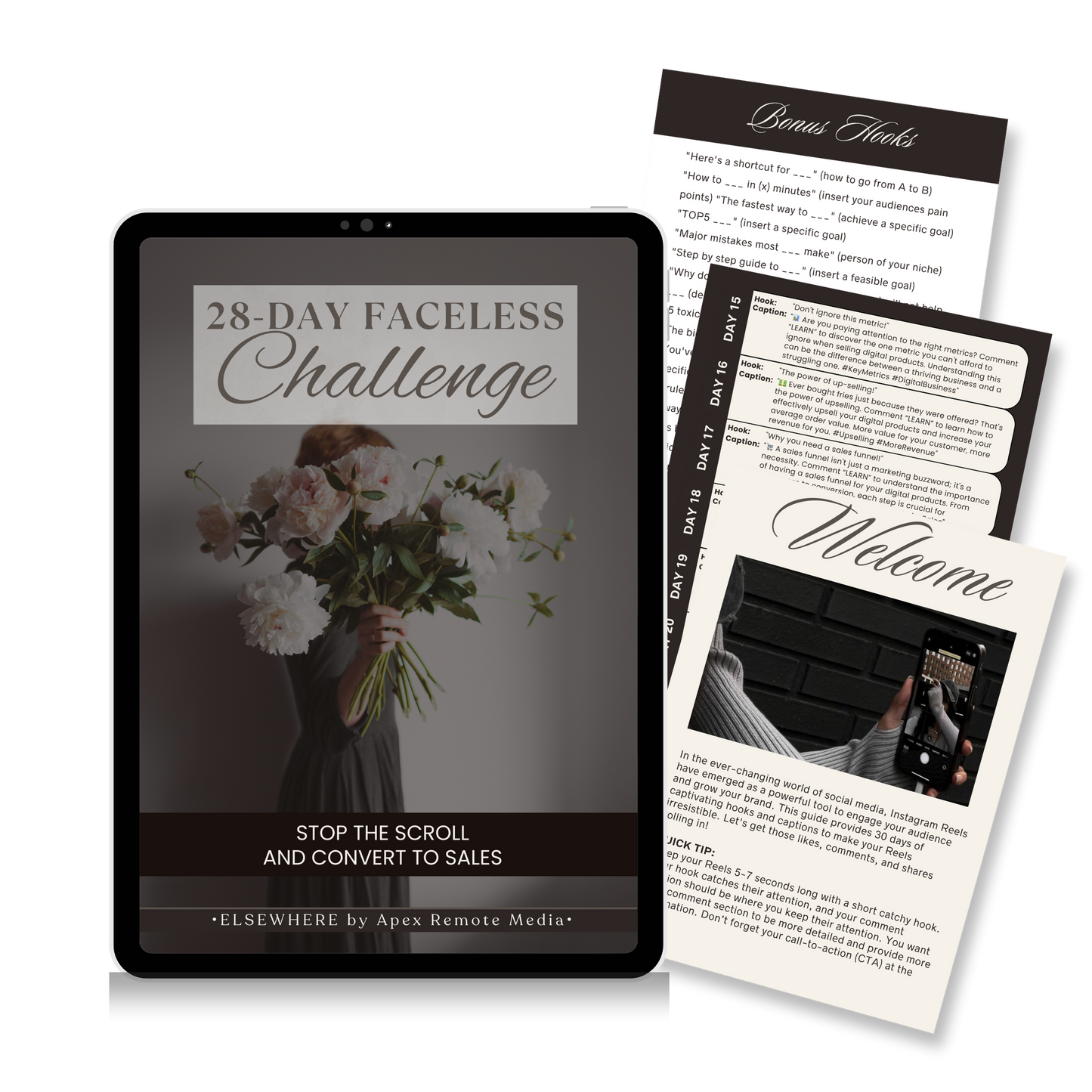 28-Day Faceless Challenge: Your First Steps to Online Income